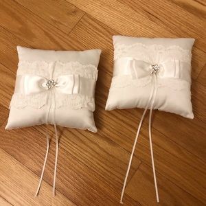Ring Bearer Pillows - Set of 2